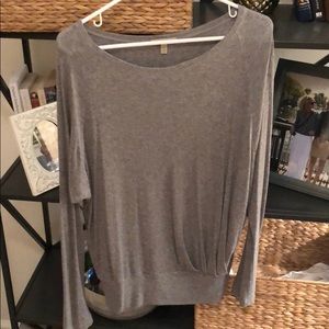 Anthropologie grey light sweater